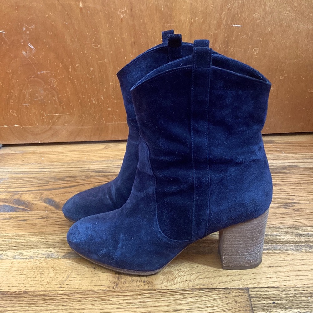 Ba&sh Suede Leather Ankle Boots